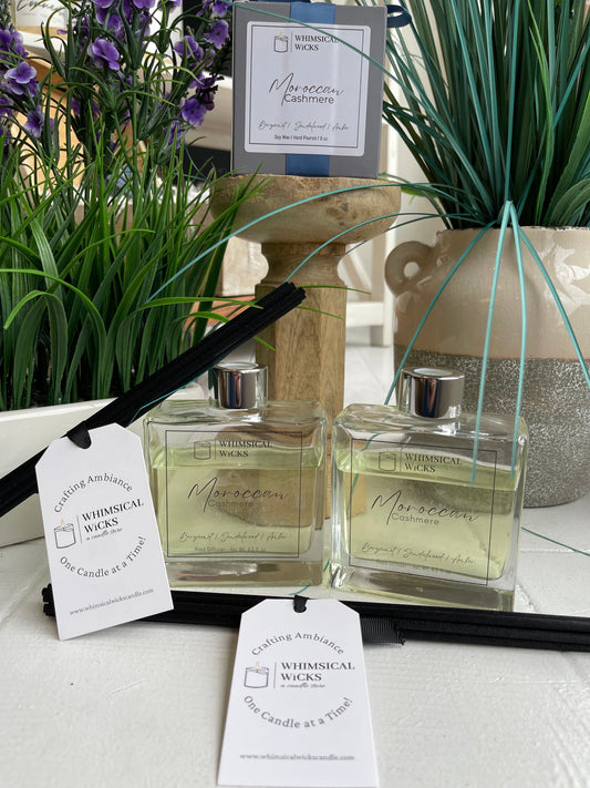 (Whimsical Wicks - Moroccan Cashmere Diffuser