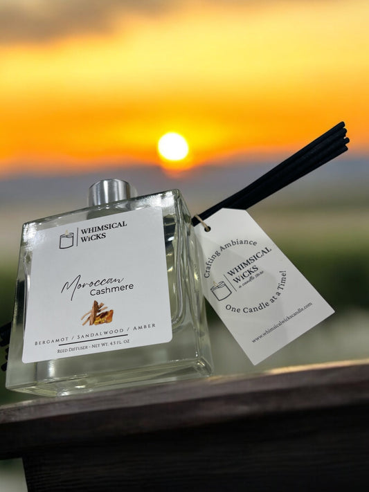 (Whimsical Wicks - Moroccan Cashmere Diffuser